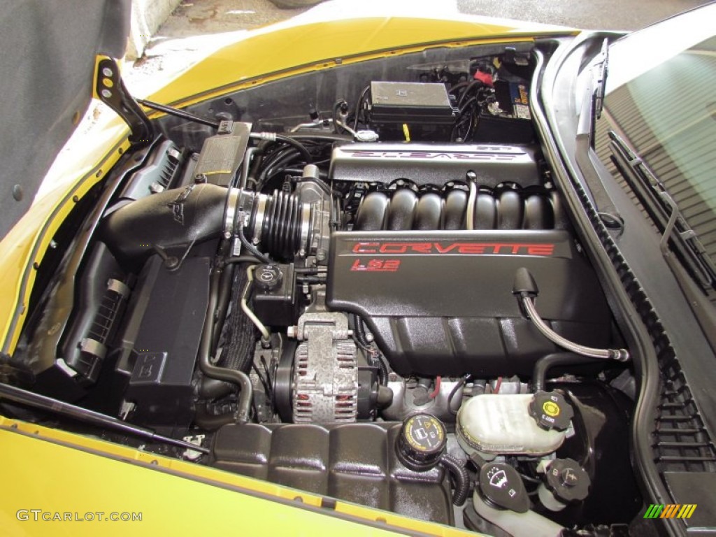 2005 Corvette Coupe - Millenium Yellow / Ebony photo #17