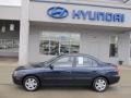 2004 Moonlit Blue Hyundai Elantra GLS Sedan  photo #3