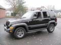 2005 Black Clearcoat Jeep Liberty Renegade 4x4  photo #3