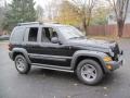 2005 Black Clearcoat Jeep Liberty Renegade 4x4  photo #9