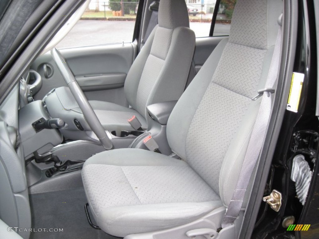 Medium Slate Gray Interior 2005 Jeep Liberty Renegade 4x4 Photo #56882627