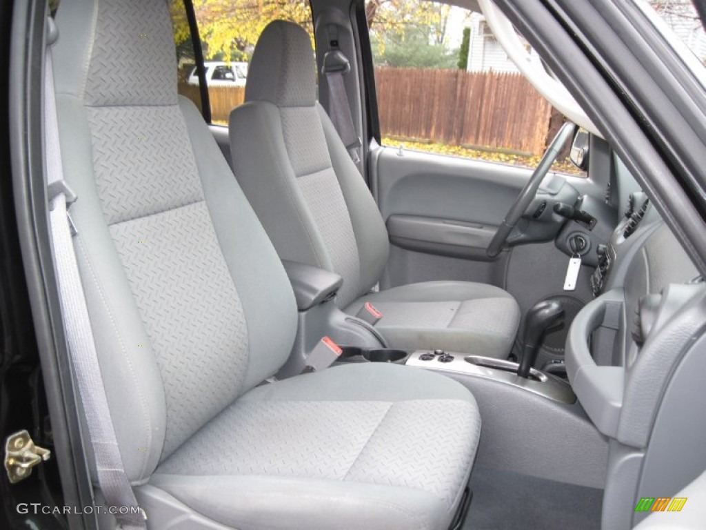 Medium Slate Gray Interior 2005 Jeep Liberty Renegade 4x4 Photo #56882634