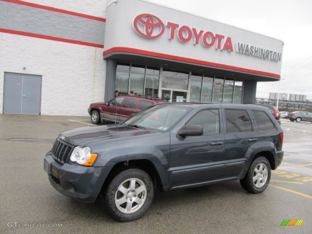 2008 Grand Cherokee Laredo 4x4 - Steel Blue Metallic / Dark Slate Gray photo #1