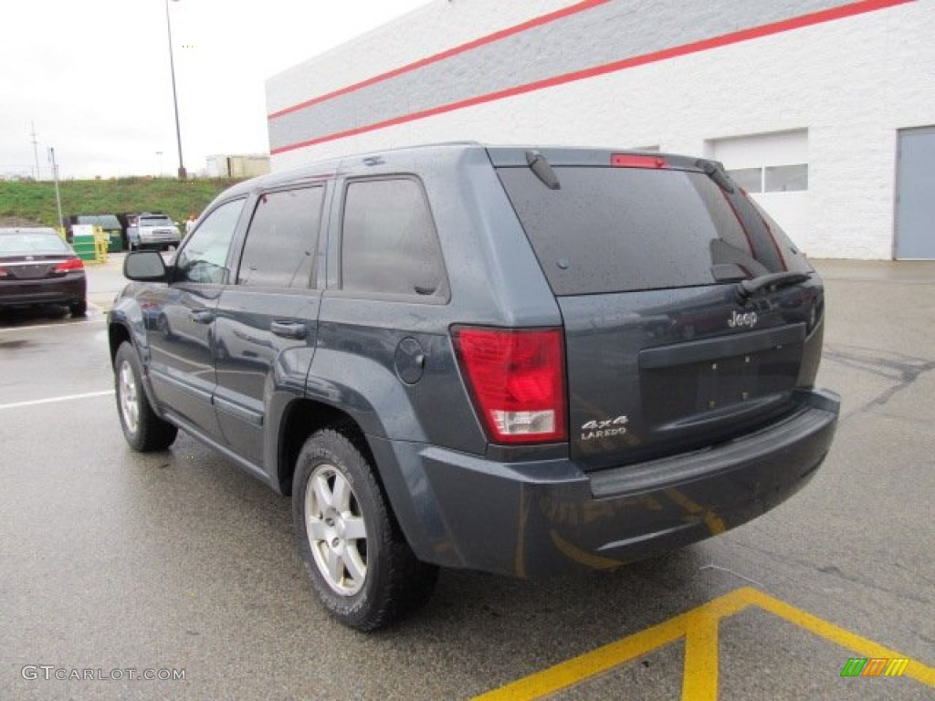 2008 Grand Cherokee Laredo 4x4 - Steel Blue Metallic / Dark Slate Gray photo #3