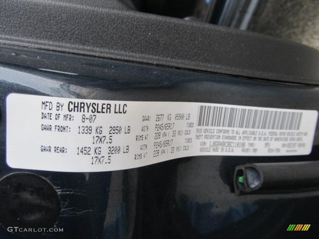 2008 Grand Cherokee Laredo 4x4 - Steel Blue Metallic / Dark Slate Gray photo #19