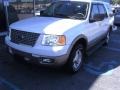 2003 Oxford White Ford Expedition Eddie Bauer  photo #2