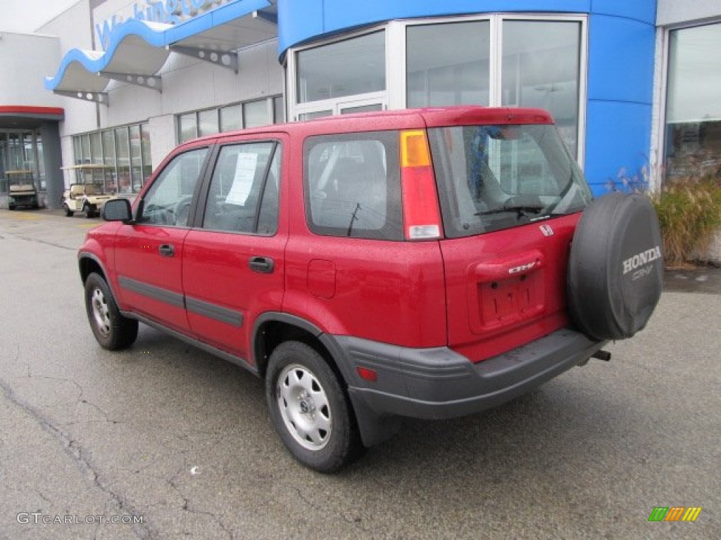 1997 CR-V 4WD - San Marino Red / Charcoal photo #3