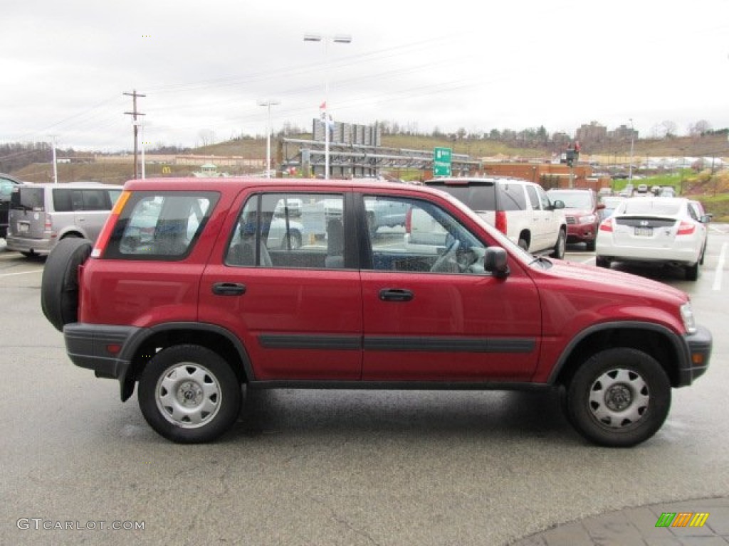1997 CR-V 4WD - San Marino Red / Charcoal photo #6