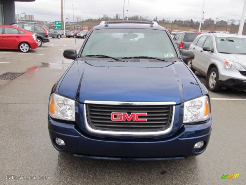 2004 Envoy XUV SLT 4x4 - Indigo Blue Metallic / Dark Pewter photo #8