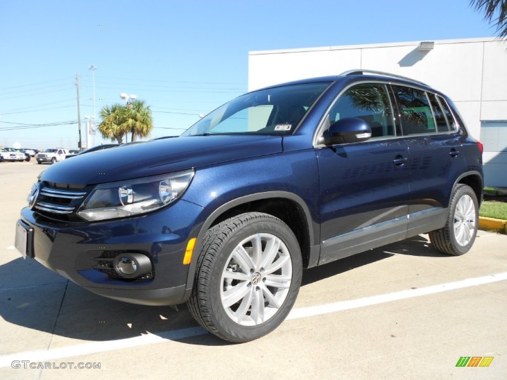2012 Night Blue Metallic Volkswagen Tiguan SE 56874246 Photo 3