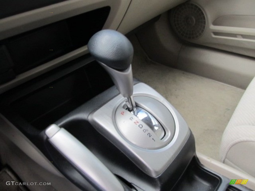 2010 Civic EX Sedan - Urban Titanium Metallic / Beige photo #17