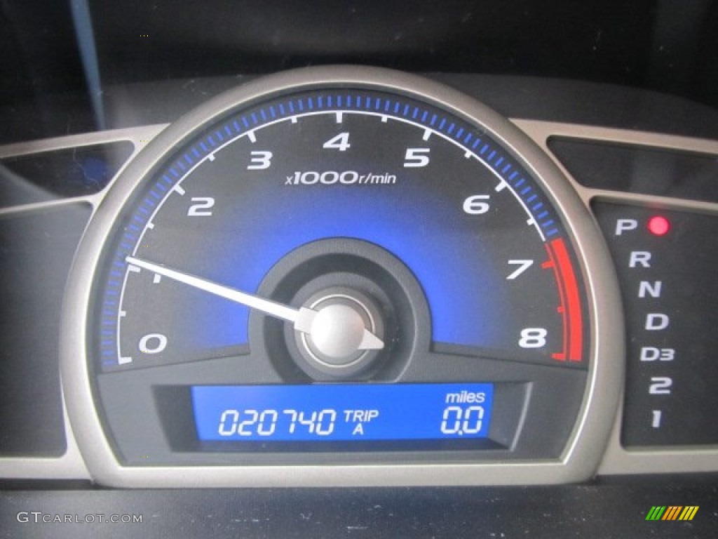 2010 Civic EX Sedan - Urban Titanium Metallic / Beige photo #20