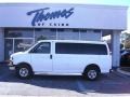 Summit White 2011 Chevrolet Express LT 3500 Passenger Van