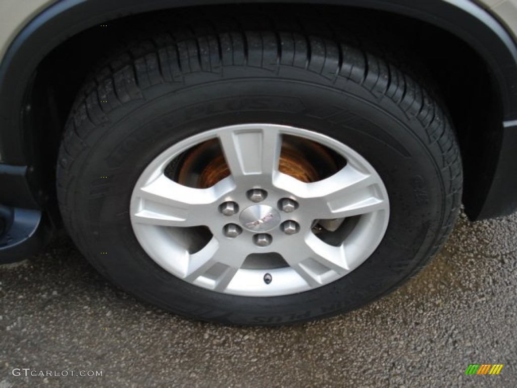 2008 Acadia SLE - Gold Mist Metallic / Light Titanium photo #12