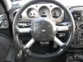 Dark Slate Gray 2004 Chrysler PT Cruiser GT Steering Wheel