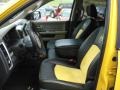 2009 Detonator Yellow Dodge Ram 1500 SLT Quad Cab 4x4  photo #14