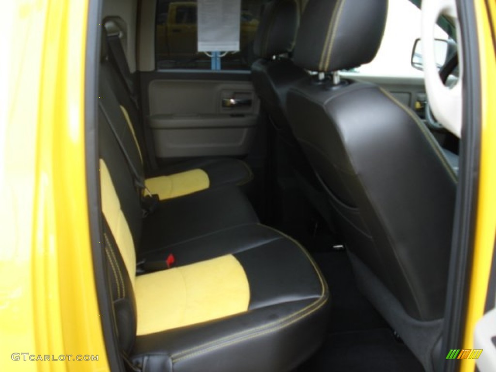 2009 Ram 1500 SLT Quad Cab 4x4 - Detonator Yellow / Dark Slate Gray photo #18