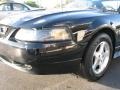 2001 Black Ford Mustang V6 Coupe  photo #4