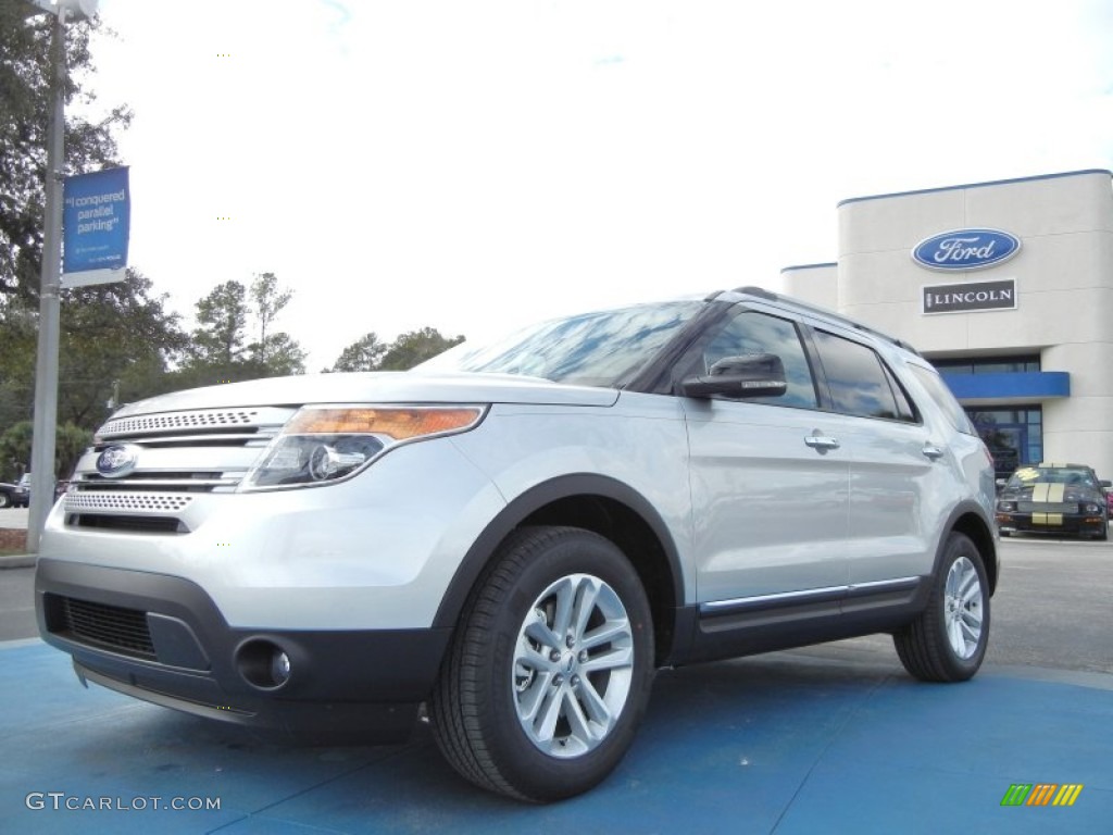 Ingot Silver Metallic Ford Explorer