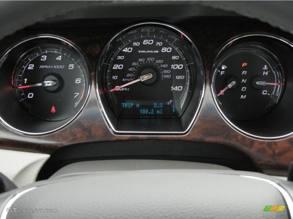 2012 Ford Taurus SEL Gauges Photo #56887405