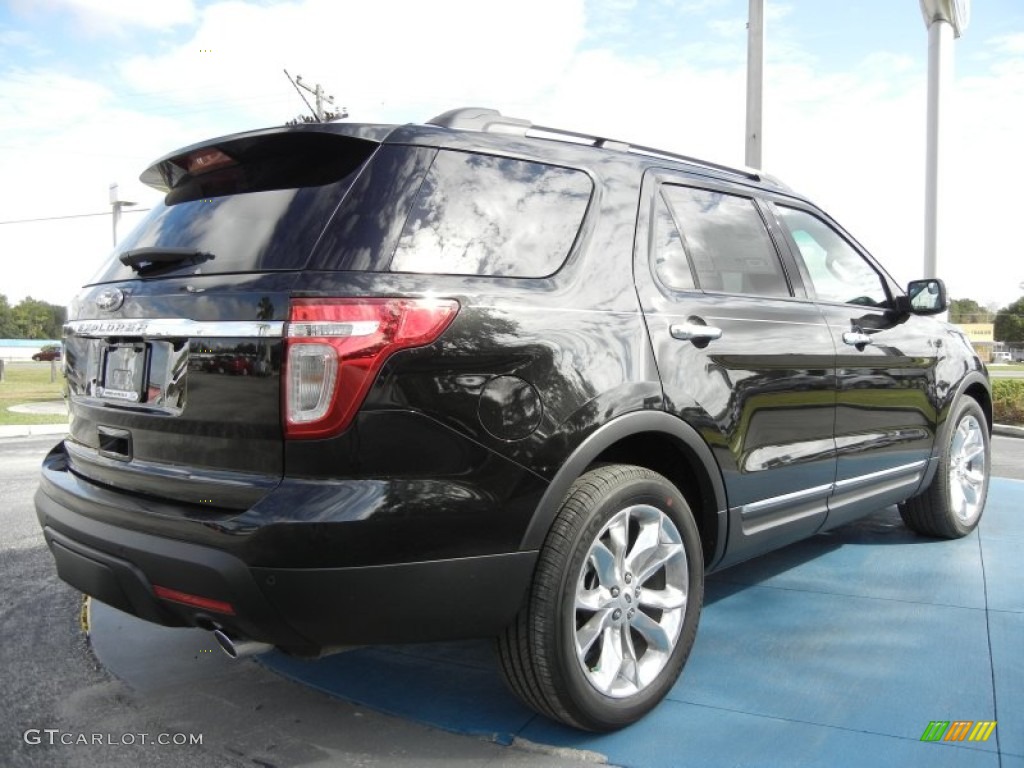 Tuxedo Black Metallic 2012 Ford Explorer Limited Exterior Photo #56887810