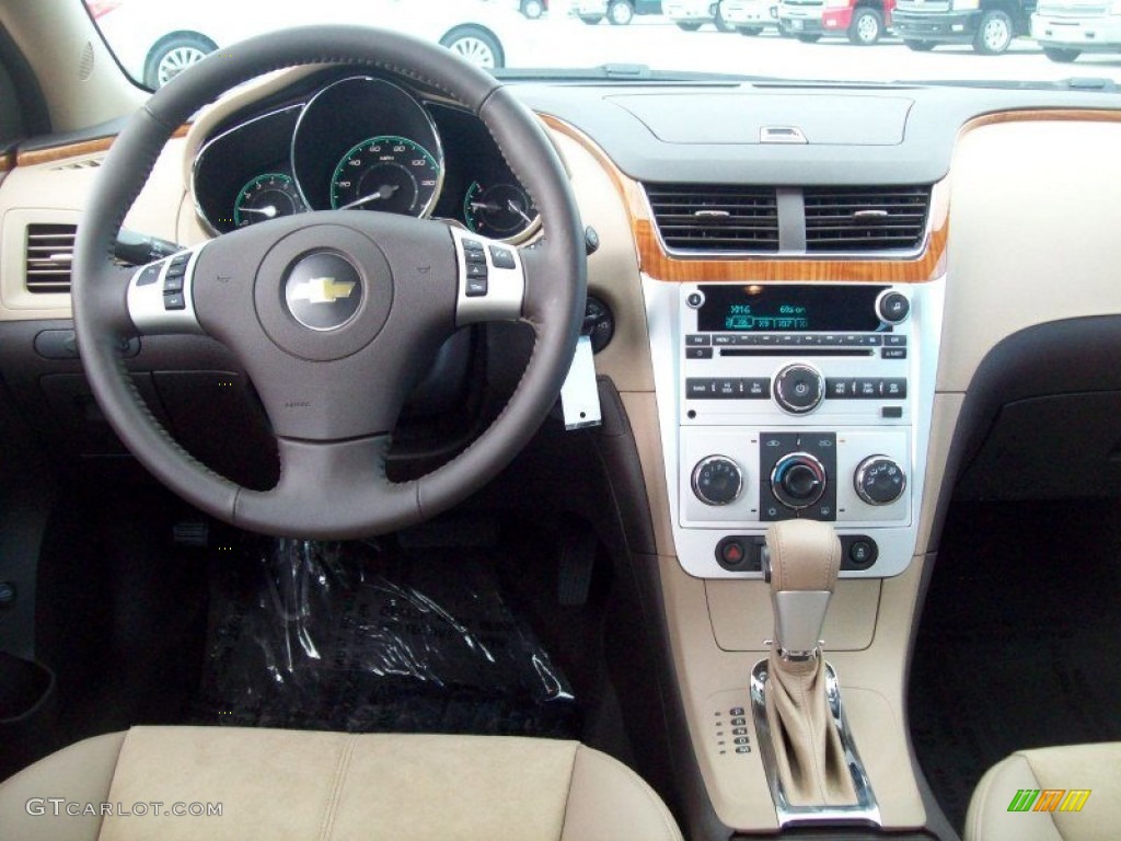 2012 Chevrolet Malibu LT Cocoa/Cashmere Dashboard Photo #56887824