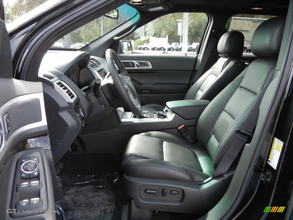 Charcoal Black Interior 2012 Ford Explorer Limited Photo #56887826