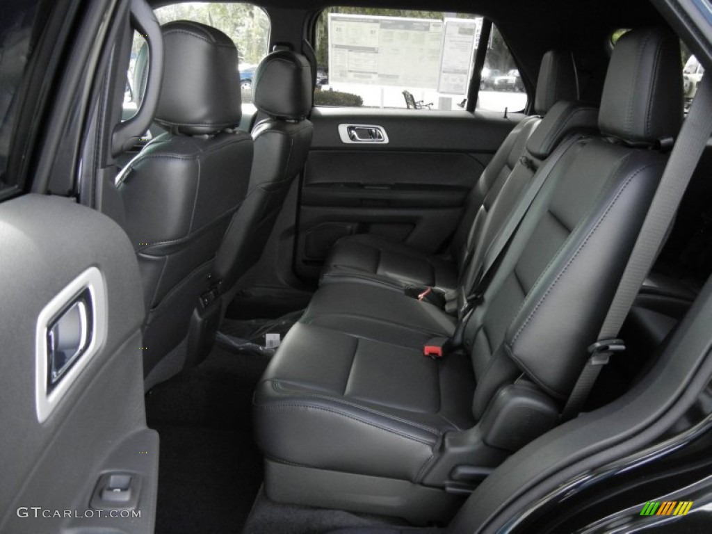 Charcoal Black Interior 2012 Ford Explorer Limited Photo #56887837