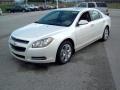 White Diamond Tricoat 2012 Chevrolet Malibu LT Exterior