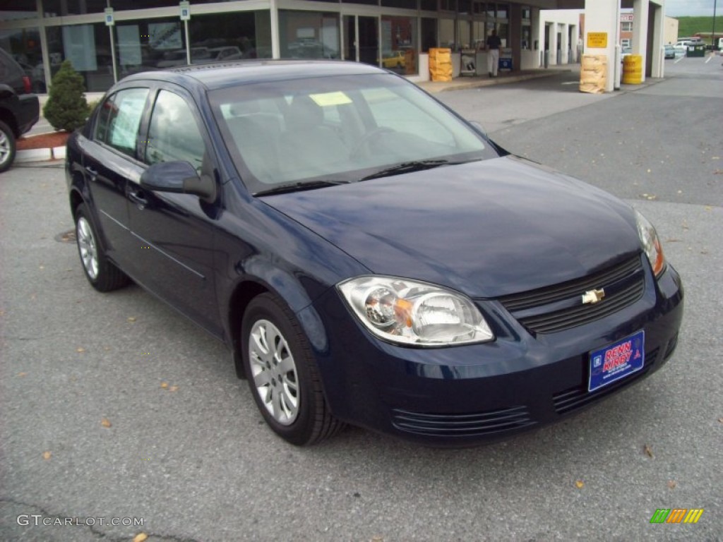 2010 Cobalt LT Sedan - Imperial Blue Metallic / Gray photo #7