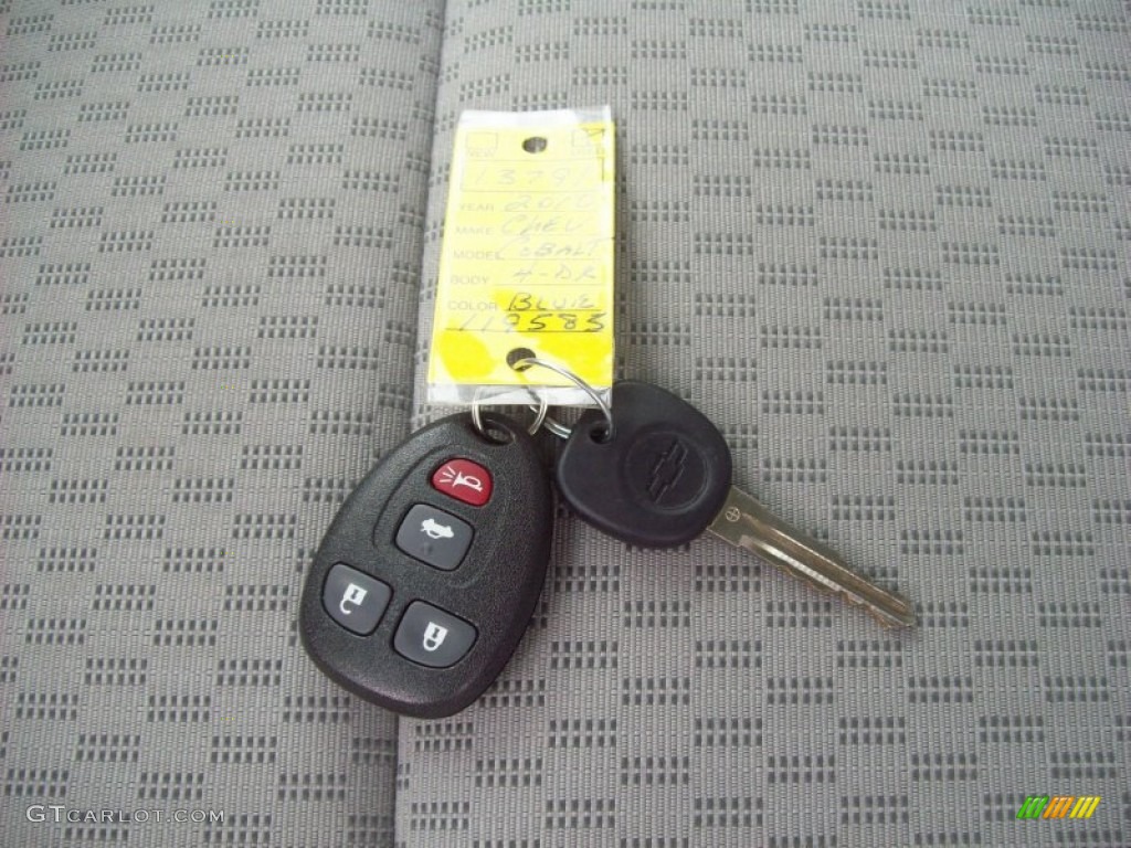 2010 Cobalt LT Sedan - Imperial Blue Metallic / Gray photo #12