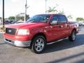 2006 Bright Red Ford F150 XLT SuperCrew  photo #5