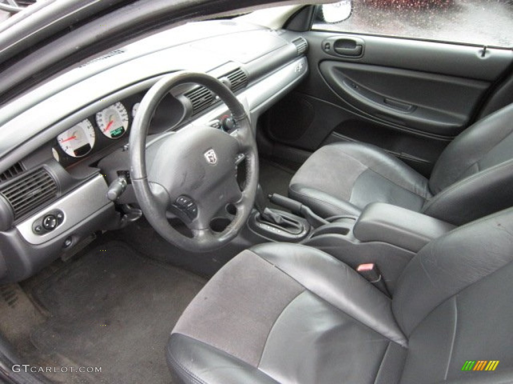 Dark Slate Gray Interior 2005 Dodge Stratus R/T Sedan Photo #56889564