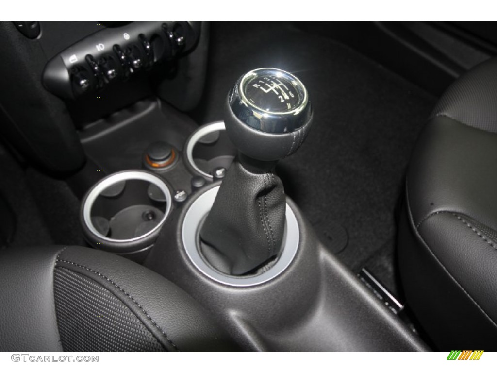 2012 Cooper S Hardtop - British Racing Green II Metallic / Carbon Black photo #16