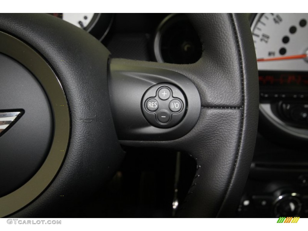 2012 Cooper S Hardtop - British Racing Green II Metallic / Carbon Black photo #18