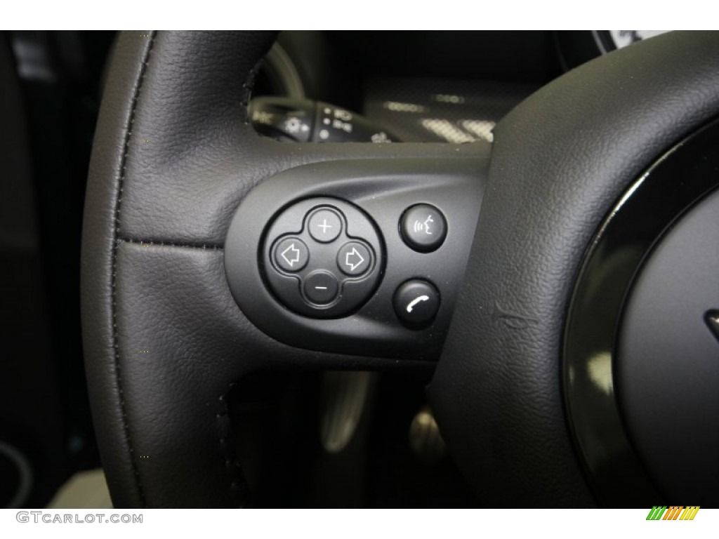 2012 Cooper S Hardtop - British Racing Green II Metallic / Carbon Black photo #19