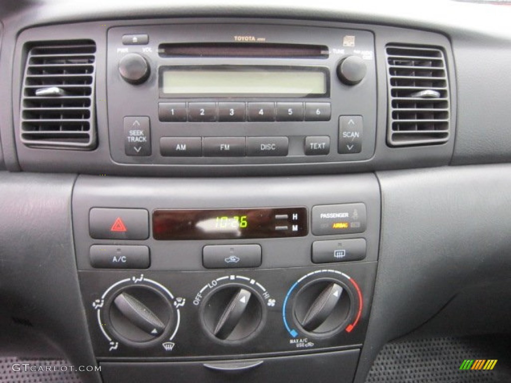 2007 Corolla S - Indigo Ink Pearl / Dark Charcoal photo #19