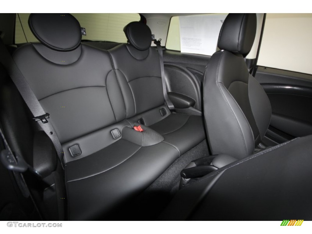 Carbon Black Interior 2012 Mini Cooper S Hardtop Photo #56891296