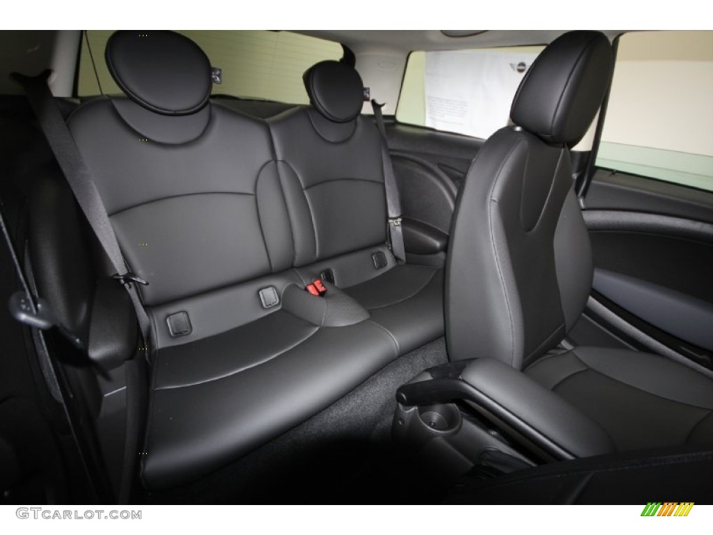 Carbon Black Interior 2012 Mini Cooper Hardtop Photo #56892238