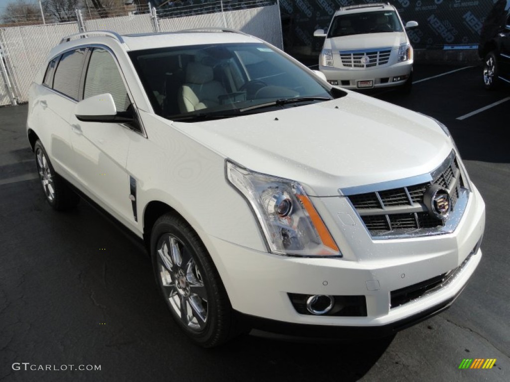 2012 SRX Performance AWD - Platinum Ice Tricoat / Shale/Brownstone photo #3