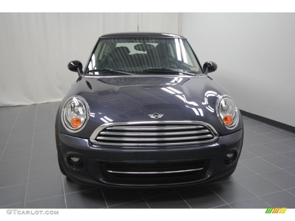 2012 Cooper Hardtop - Highclass Gray Metallic / Carbon Black photo #2