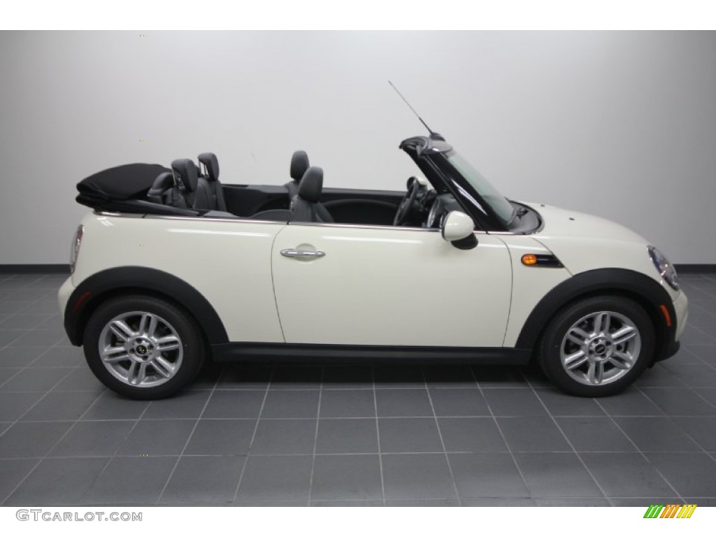Pepper White 2012 Mini Cooper Convertible Exterior Photo #56893090