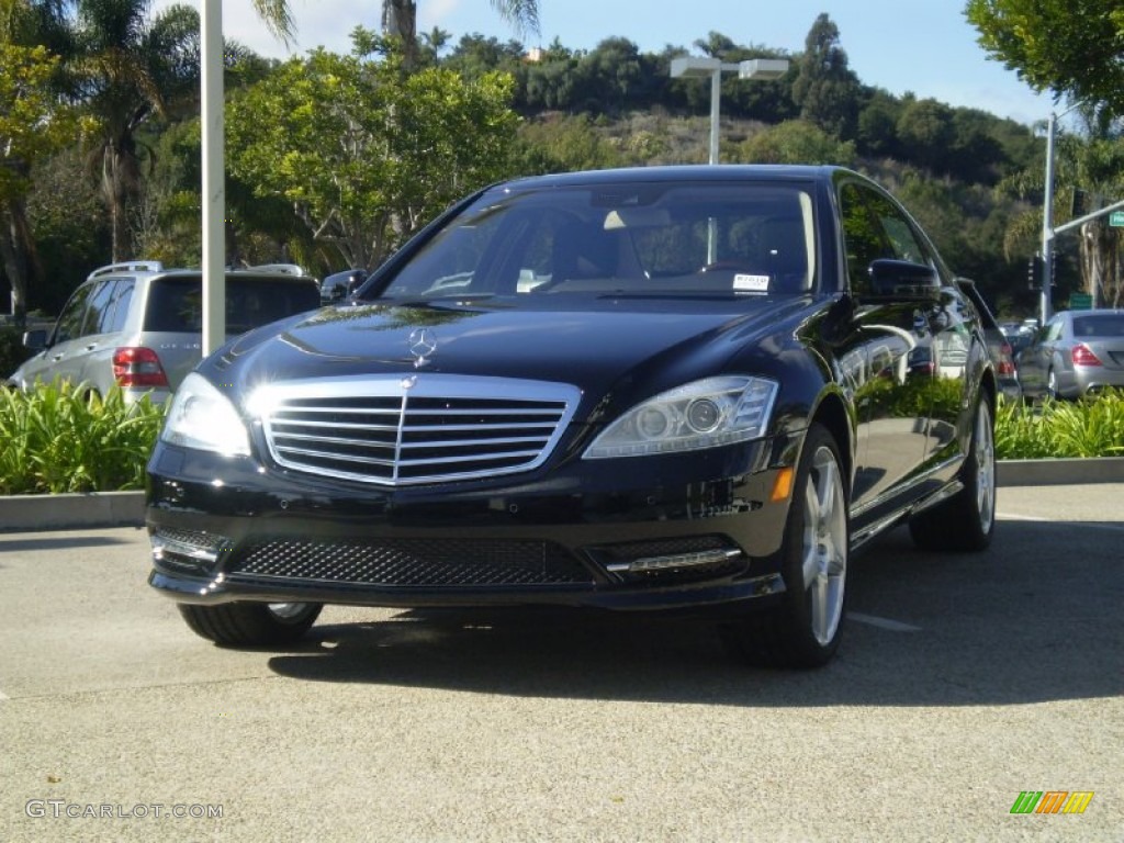 Black 2012 Mercedes-Benz S 550 Sedan Exterior Photo #56893378