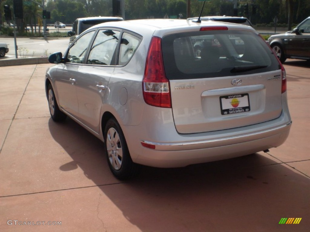 2012 Elantra GLS Touring - Shimmering Silver / Black photo #3
