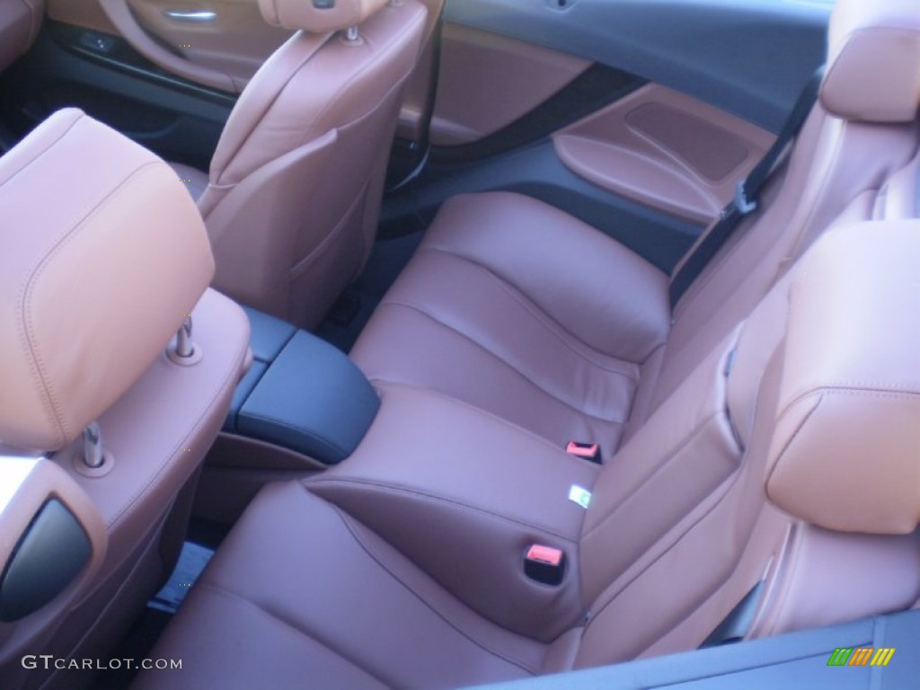 Cinnamon Brown Nappa Leather Interior 2012 BMW 6 Series 650i Convertible Photo #56893771