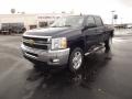 2011 Imperial Blue Metallic Chevrolet Silverado 2500HD LTZ Crew Cab 4x4  photo #1