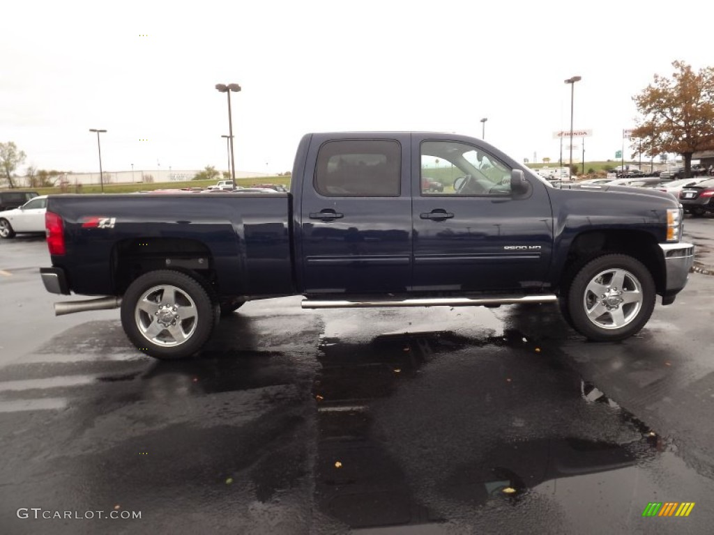 Imperial Blue Metallic 2011 Chevrolet Silverado 2500HD LTZ Crew Cab 4x4 Exterior Photo #56894584