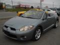 2007 Satin Meisai Gray Pearl Mitsubishi Eclipse Spyder GS  photo #30