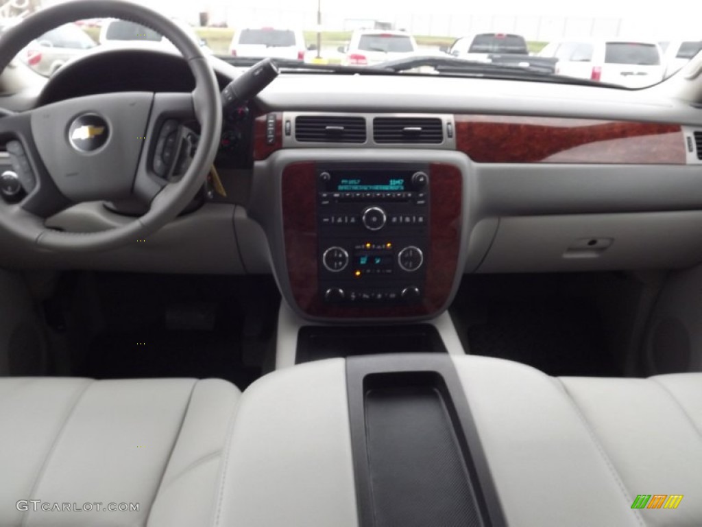 2011 Chevrolet Silverado 2500HD LTZ Crew Cab 4x4 Light Titanium/Dark Titanium Dashboard Photo #56894642
