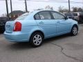 2010 Ice Blue Hyundai Accent GLS 4 Door  photo #5